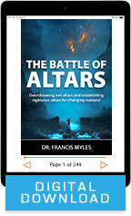 The Battle of Altars (Digital Download) by Dr. Francis Myles; Code: 3624D
