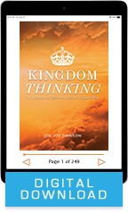 Kingdom Thinking (Digital Download) by Joe Joe Dawson; Code: 3763D